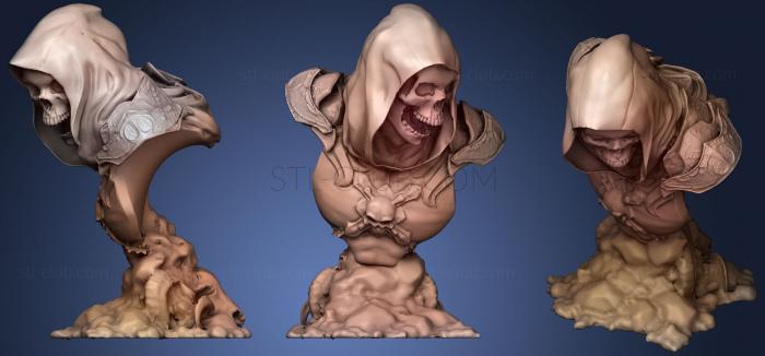 3D model Skeletor bust (STL)